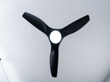 52 Inch ABS Blades Ceiling Fan With Light Kit ,DC 6 Speed ,Remote W3775P464129