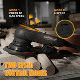 Electric 5mm Random Sander Brushless 350W 3A Multi-function Variable Speed Electric Corded T3177P305056
