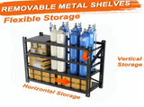 48''W Heavy Duty Storage Shelves, 3600LBS Metal Garage Shelving Units, 4 Tier Adjustable Large 73229231