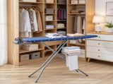 Thickened 4-Layer Ironing Board with Bottom Storage Tray, Heat-Resistant & 100% Cotton Cover, 10 33469119