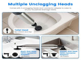 Electric Toilet Plunger High Pressure Air Plunger Air Drain Blaster Drain Clog Remover with Real 08957014