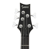 GIB Electric 5 String Bass Guitar Full Size Bag Strap Pick Connector Wrench 95929371