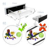 Same as B083P156197 Anda Patented 2-Drawers Storage Bed Queen Size Ivory Boucle Upholstered Platform B191P191660