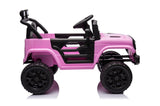 ZUN Kids Ride on Truck Car, 12V Ride on Toy Electric Cars for Kids w/ Remote, Bluetooth,pink W2058P199289