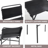 Retro leather leisure 2-piece set, modern antique leisure brown medieval modern leisure W3112P254908