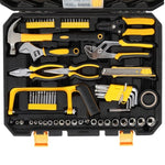 ZUN 198pc Tool Set Black & Yellow 61479937