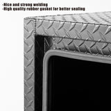 24 inch aluminum underbody truck tool box heavy duty underbed toolbox tool storage organizer chest W2680P304278