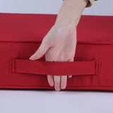 2 PCS Set 24x24 in Outdoor Deep Seat Cushion- Waterproof Fade-Resistant Patio Furniture Cushions 36850417