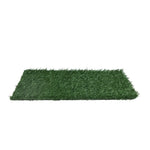 ZUN 2PCS Realistic Artificial Grass Rug for Pet Potty Training, Synthetic Dog Pee Grass Turf Patch W2181P155562