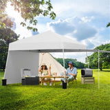 14 X 9.2 FT Pop up Canopy Tent - White 48116444