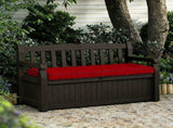 Outdoor Bench Cushion, 63 20 4 Inch, Tufted Waterproof Swing Cushion with Ties, for Patio Bench 22838950