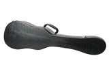 26" Tenor Python Pattern Leather Ukulele Case Black 14670546