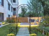 Metal Garden Arch Garden Arbor Trellis Climbing Plants Support Arch Outdoor Arch Wedding Arch Party 36360997