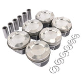 6* Pistons & Rings Set STD 22mm 84mm for BMW 335i 435i 535i X3 X4 X5 X6 N55B30A 11257587914 21309972