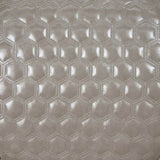 Taupe and Bone White Arm Chair with Nailhead Trim B062P209289