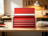 8.6-Inch Portable Metal Tool Box with 3 Drawers, Tool Chest with Ball Bearing Slides & EVA Liners 34654515