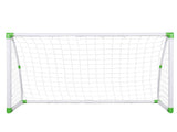 6' x 4' Soccer Goal Training Set with Net Buckles Ground Nail Football Sports 22590076