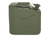 3 PCS 20L Portable American Fuel Oil Petrol Diesel Storage Can Army Green 80640024