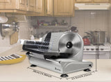 SL526 110V/150W 7.5" Semi-automatic Belt Cutter Deli Food Machine Home Deli Food Slicer 72789610