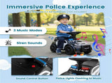Kids Police Push Car with Flashing Lights & Siren, Perfect Gift for Little Officers 18 Months 47569364