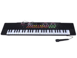 54-Key Electronic Keyboard for Kids - 10 Timbres/10 Tempos, Record/Playback Microphone/Headphone 13816737