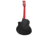 41 inch Full-Size Cutaway Acoustic-Electric Guitar Grape Voice Hole Spruce Top 34665145
