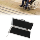 Aluminum Alloy Folding Wheelchair Ramp Portable Non Slip Wheelchair Ramp with Handle 64553767
