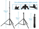 Softbox Lighting Kit, Photo Equipment Studio Softbox 20" x 27", with E27 Socket and 2x5500K Instant 02553990