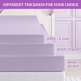 Queen Mattress Topper, 2 Inch Premium Firm Memory Foam Mattress Topper With Ventilated Design, B2716P331779