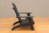 Polystyrene Adirondack Chair - Black MBM-PKD02-BK