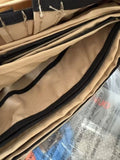 13x10 Ft Patio Double Roof Gazebo Replacement Canopy Top Fabric,Khaki W419P312598