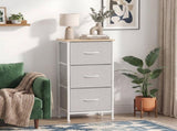 Fabric Storage Drawer Bedroom Dresser, Fabric Dresser for Closet, 3 Fabric Dresser with 99536759