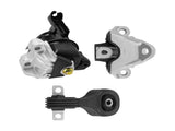 3x Engine Motor & Trans Mount Fit For Honda Civic 1.8L l4 DX EX HF LX SE 2014-2015 65076692