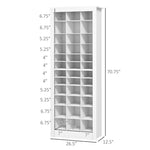 ZUN Shoe Storage Cabinet-White （Prohibited by WalMart） 94734057