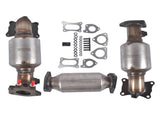 Set of 3 Catalytic Converters Replacement for 2009-2015 Honda Pilot 3.5L 45131 45132 16447 81271071