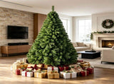 5 FT Unlit Artificial Christmas Tree 519 Branch Tips, PVC Hinged Xmas Tree, Flame Retardant 52507956