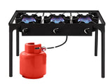 Outdoor Camp Stove High Pressure Propane Gas Cooker Portable Cast Iron Patio 17328153