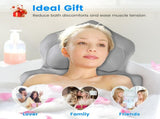 Full Body Bathtub Cushion with Detachable Lumbar Pillow, 4D Honeycomb Mesh Non-Slip Bath Mat with 93159022