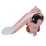 ZUN Toddler Slide for Indoor Use,Pink+White W2181P190005