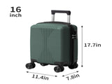 Non-TSA approved combination lock four-in-one PP trolley suitcase, available in 16in, 20in, 24in, 16481287