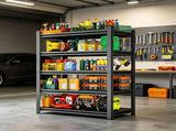 5-Tier Garage Shelves, Adjustable Metal Storage Shelf Rack Organizer for Garage Kitchen Warehouse 35211637