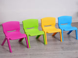 Kids Chair,Children Lightweight Plastic 4 Chairs Set with 11.8" H Seat for W1859113380