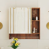 Bathroom Mirror Cabinet Wall Mounted,Medicine Cabinet,Over The Toilet Storage Cabinet with Shelves W3226P325706