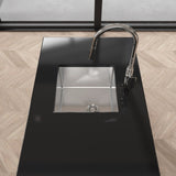 Kitchen Sink 18" x 18" Multifunctional Undermount Workstation Kitchen Sink S304 Stainless Steel T3177P286044