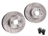 Front Brake Rotors Set fit for Dodge Grand Caravan 2012-2020 Journey 2012-2020 53068 49770474
