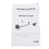 52CC 3 in 1 2-Stroke Grass String Trimmer Brush Cutter Gas Trimmer Weed Eater 51408508
