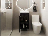 Waterford Vanity Sink, Bathroom, Black B092P329252