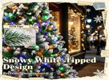 7.5ft Full Artificial Christmas Tree with Hinged Branches 66425408