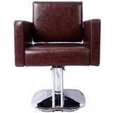 Salon Chair for Hair Stylist 360&deg Swivel with Heavy Duty Hydraulic Pump, Max Load Weight 330 lbs, W465P156748