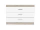 Bethage 3-Drawer Dresser White B06280072